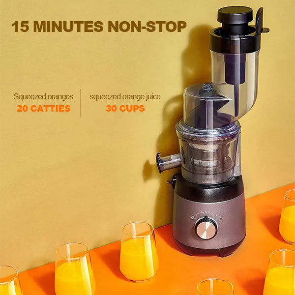 Presse-agrumes automatique - Presse-agrumes à résidus ménagers pour fruits et légumes