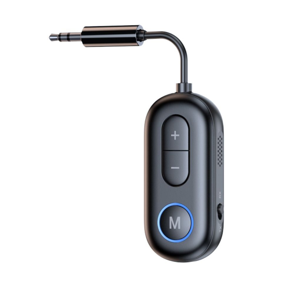 Adaptateur d'avion émetteur-récepteur audio sans fil Bluetooth 5.4 avec micro