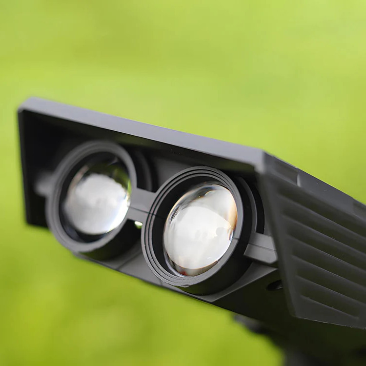 Waterproof LED Solar Multi-zoom Spot Light Landscape Lighting RGB
