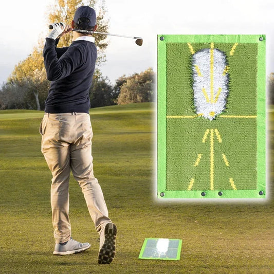 Tapete de entrenamiento de golf para bateo con detección de swing