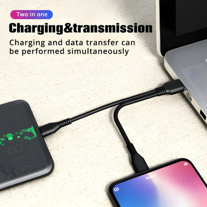Câble de chargement 2 en 1, multi-port USB