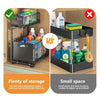 Adjustable Under Sink Storage Organizer