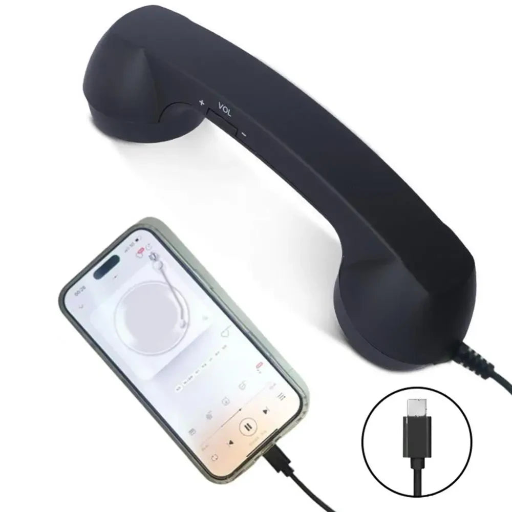 Retro Matte Phone Handset