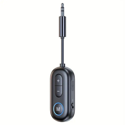 Adaptateur d'avion émetteur-récepteur audio sans fil Bluetooth 5.4 avec micro