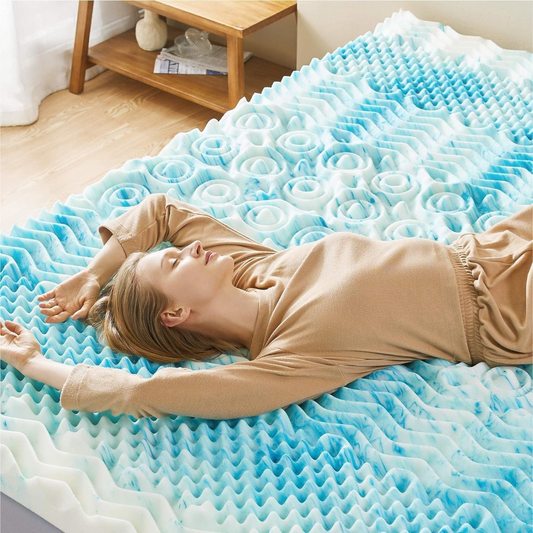 Surmatelas en mousse pour caisse à œufs rafraîchissant de qualité supérieure