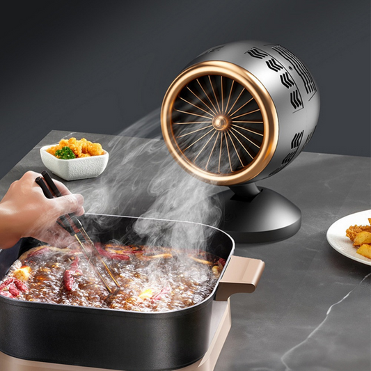 Ventilateur d'extraction de hotte de cuisine portative compacte