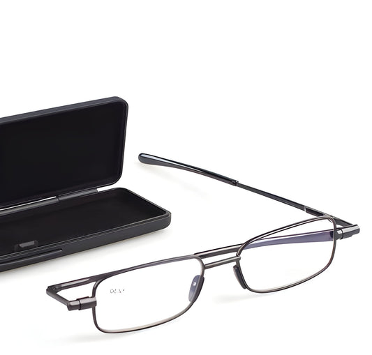 Kompakte faltbare Lesebrille für Herren und Damen