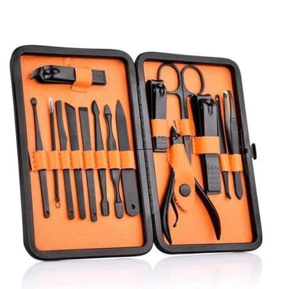 15-delige professionele manicureset met reisetui
