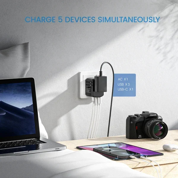 Multi-Port Travel Adapter