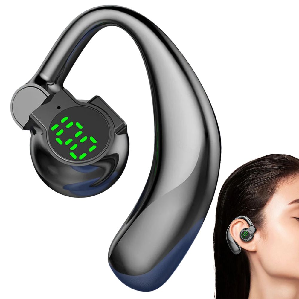 Bezprzewodowe słuchawki z nakładką na ucho Bluetooth z redukcją szumów