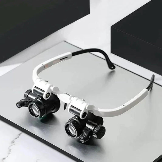 Lupa de Gafas LED 8x 15x 23x