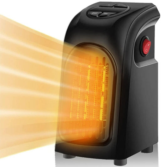 Radiateur soufflant électrique portatif enfichable avec thermostat