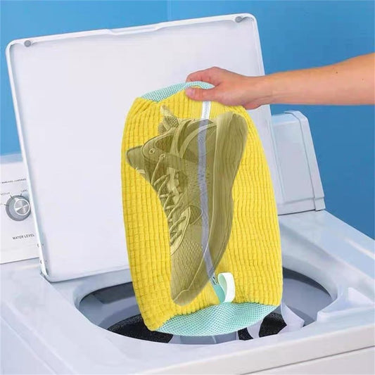 Zapatillas de deporte lavables a máquina Protector de zapatos Bolsa de malla de lavado