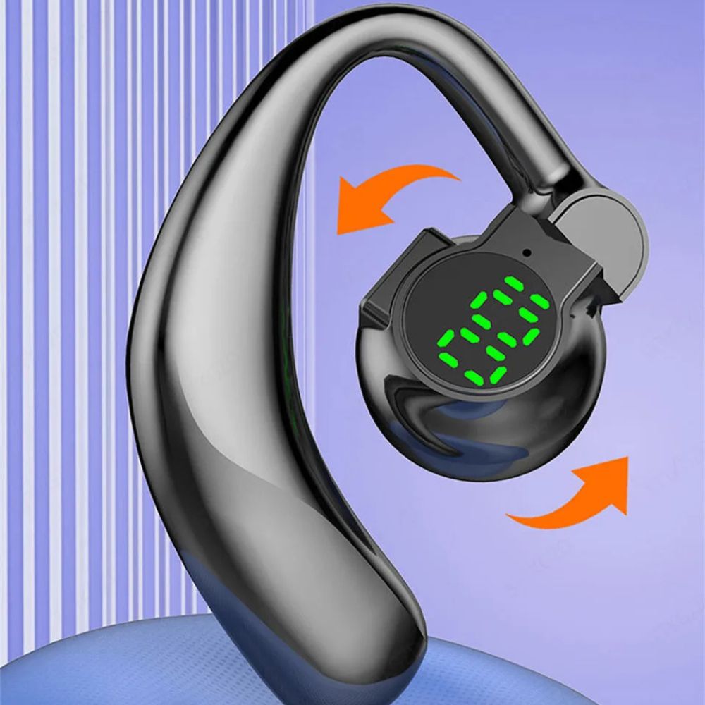 Bezprzewodowe słuchawki z nakładką na ucho Bluetooth z redukcją szumów