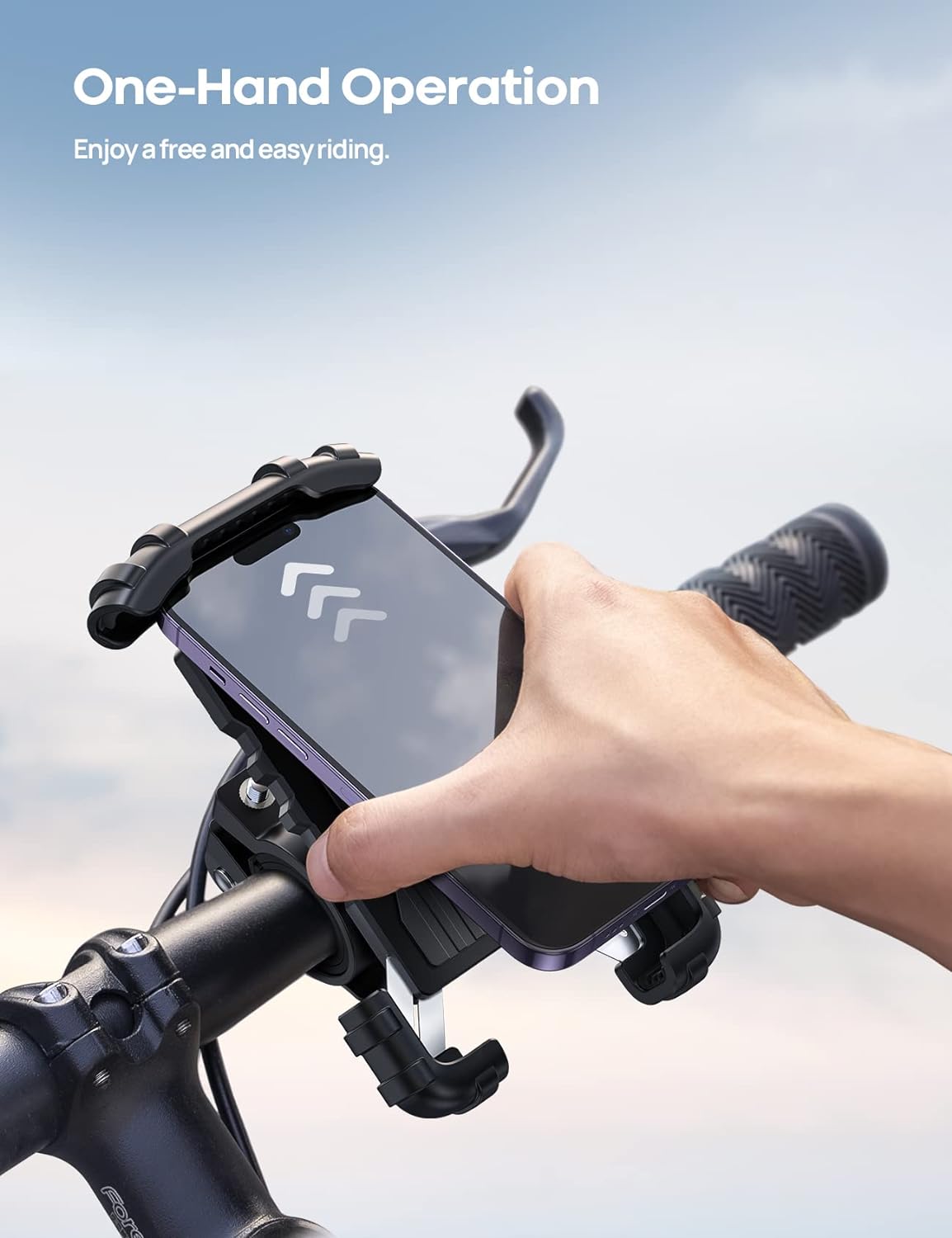 Support de téléphone pour moto