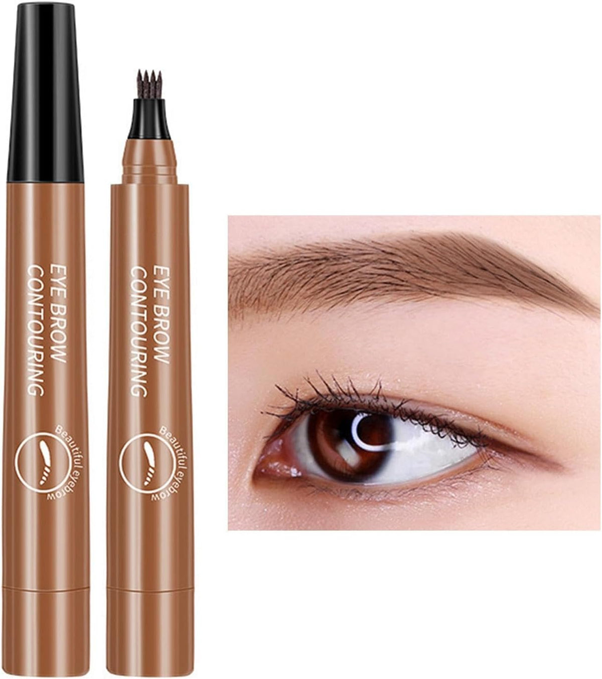 Waterproof Microblading Eyebrow Pen 4 Tips