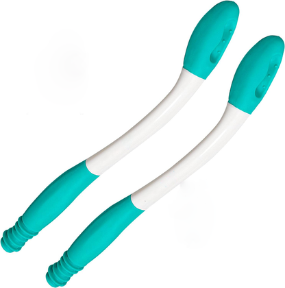 Aide aux toilettes pour essuyer les fesses, outils d'essuie-glace confortables à longue portée, 2 pièces