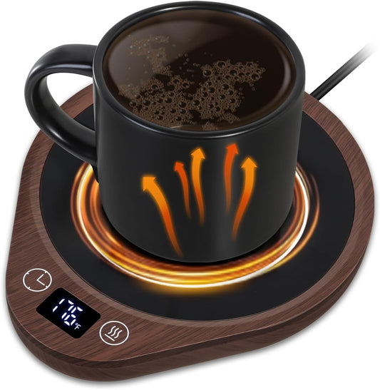 Ensemble chauffe-tasse à café
