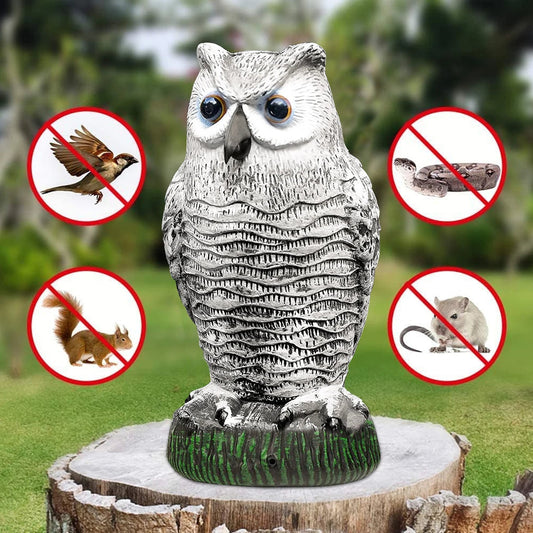 Répulsif à oiseaux leurre hibou réaliste