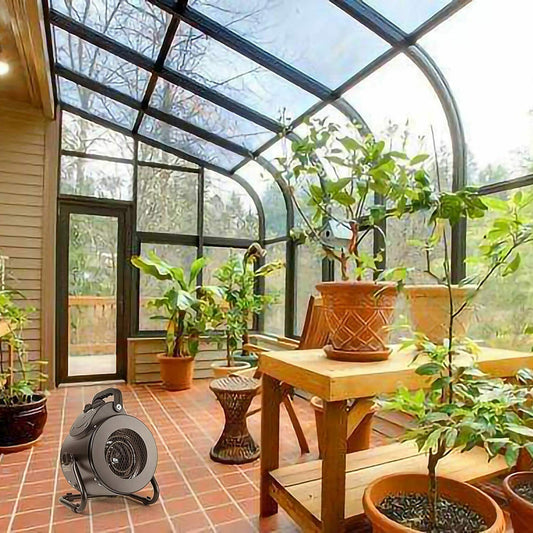 Ventilateur de chauffage électrique pour serre, tente de culture, lieu de travail, chauffage rapide IPX4
