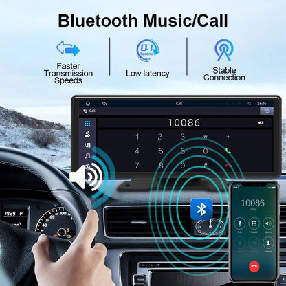 Autoradio à écran tactile avec Bluetooth et caméra de recul