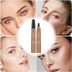 Waterproof Microblading Eyebrow Pen 4 Tips