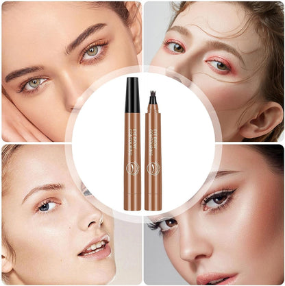 Waterproof Microblading Eyebrow Pen 4 Tips