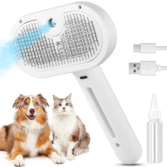 Cepillo de vapor para perros y gatos