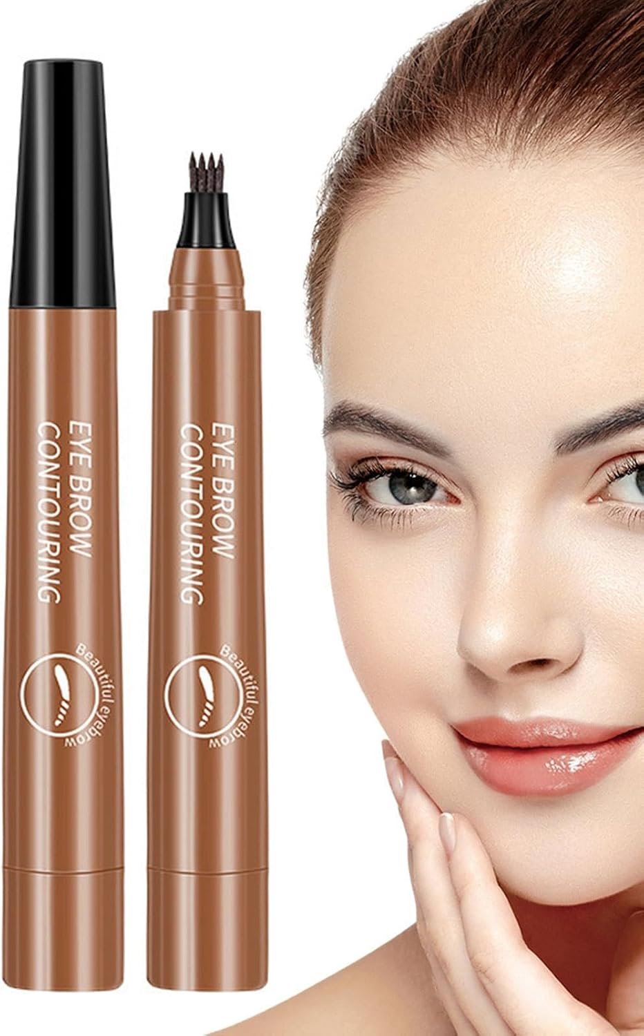 Waterproof Microblading Eyebrow Pen 4 Tips