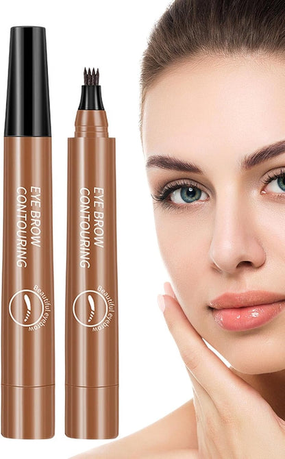 Waterproof Microblading Eyebrow Pen 4 Tips