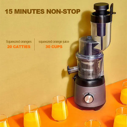 Presse-agrumes automatique - Presse-agrumes à résidus ménagers pour fruits et légumes