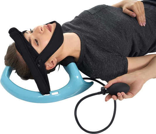 Pompe d'hydratation de la colonne cervicale pour exercices de posture du cou