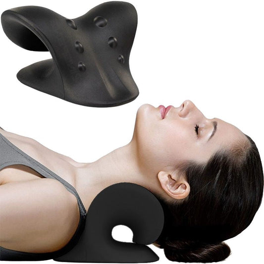 Civière de cou, dispositif de Traction chiropratique cervicale, oreiller pour soulager la douleur