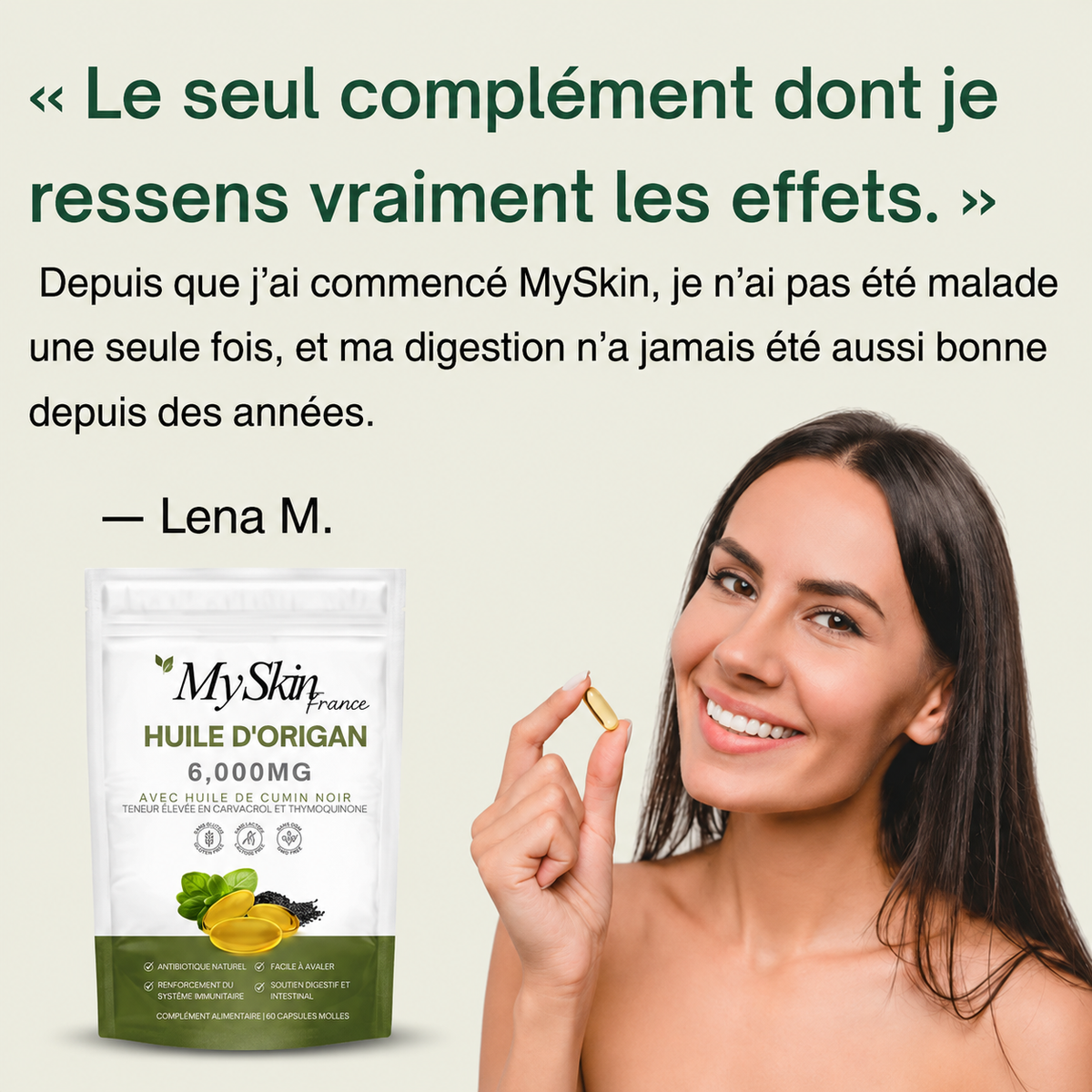 MySkin Orega+ - Cure naturelle pour l’immunité et la digestion