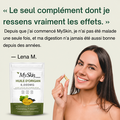 MySkin Orega+ - Cure naturelle pour l’immunité et la digestion