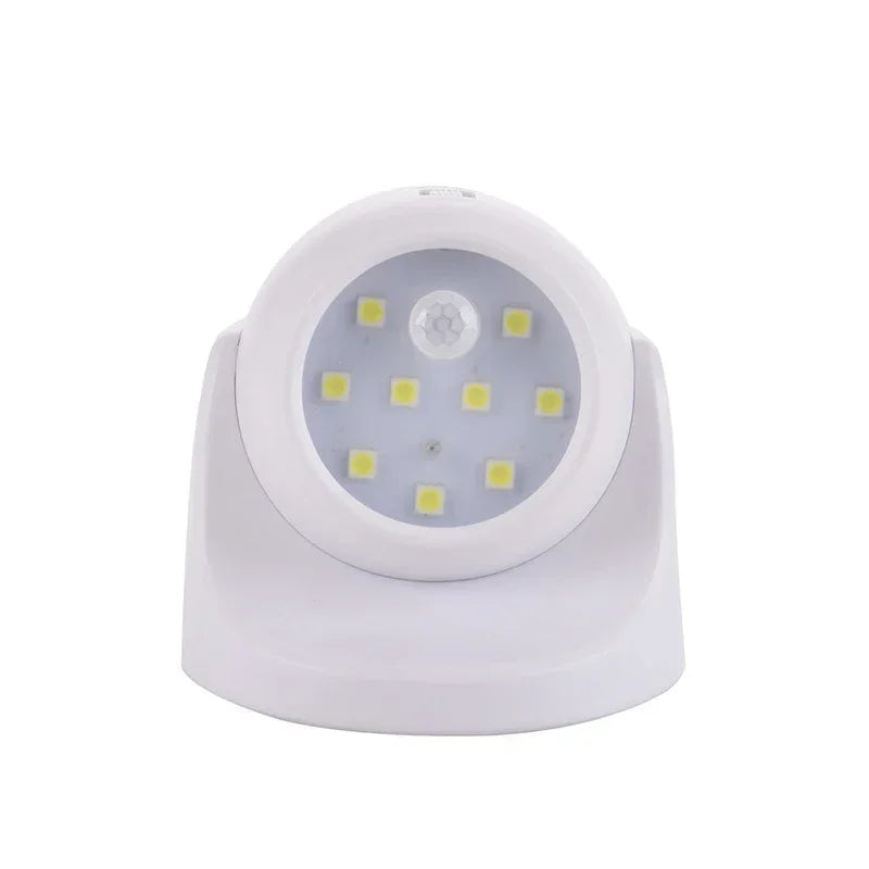 Spot LED sans fil avec détecteur de mouvement – orientable à 360° et économe en énergie