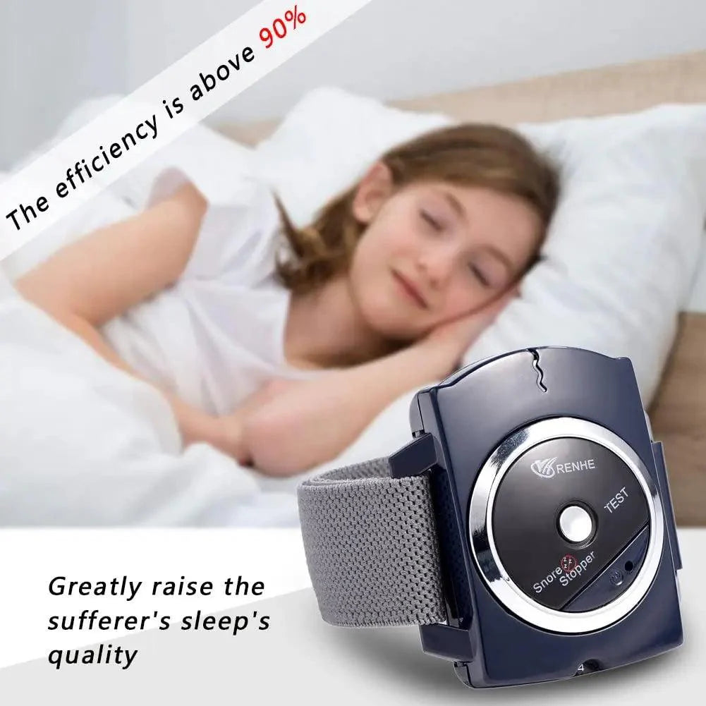 Intelligent Snore Stopper Wristwatch