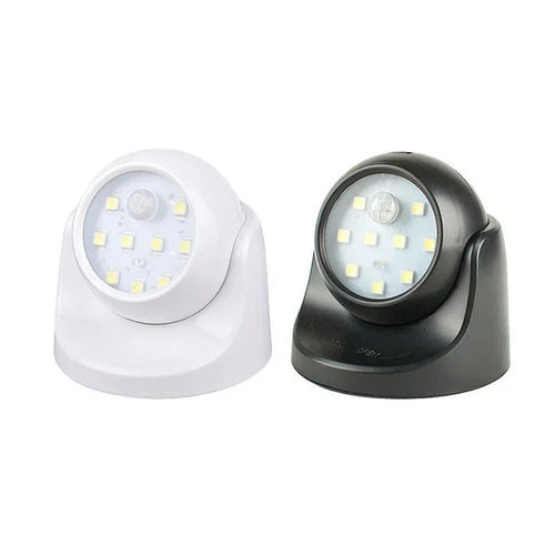 Spot LED sans fil avec détecteur de mouvement – orientable à 360° et économe en énergie
