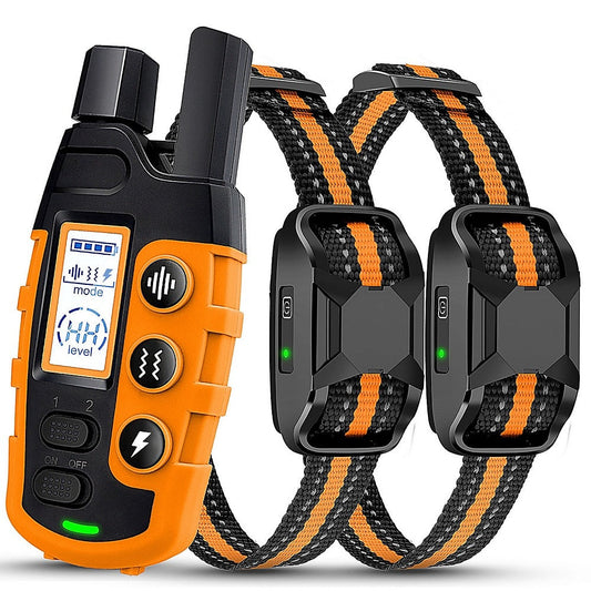 Collar de adiestramiento remoto para perros de alta calidad de 1000 m: collar electrónico impermeable y recargable