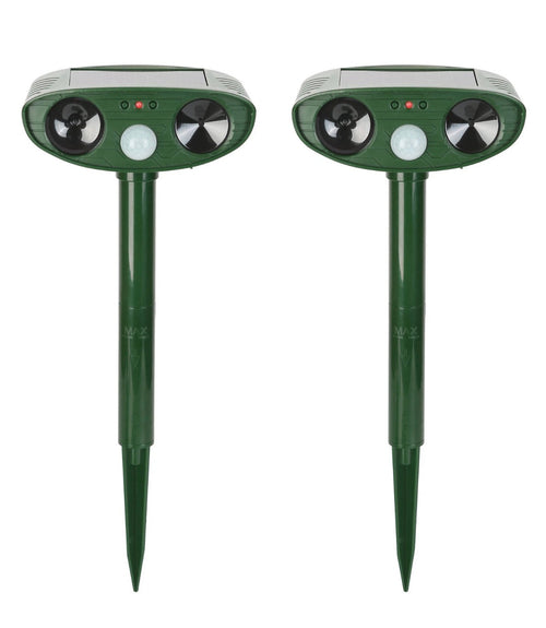 Ultrasonic Chipmunk Repeller - Solar Powered - Get Rid of Chipmunks in 48 Hours