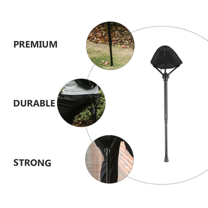 Lightweight folding chair for outdoor and travel