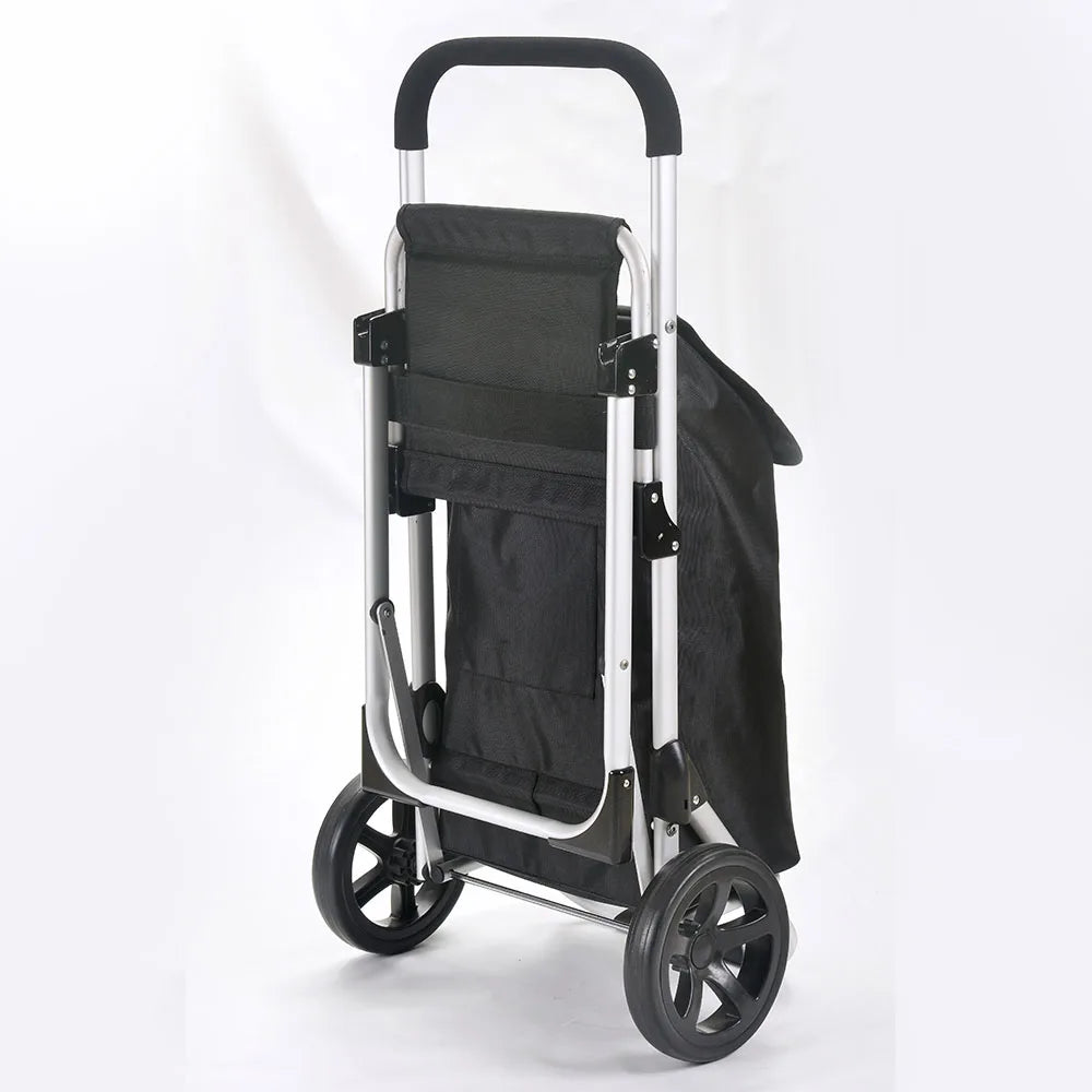 Collapsible Rolling Grocery Shopping Trolley