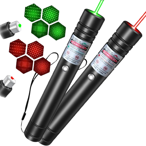 Zielony wskaźnik laserowy dalekiego zasięgu. Duża moc