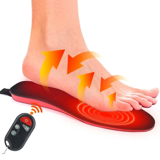 Semelles chauffantes pour chaussures Inserts rechargeables