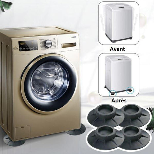 Coussinets anti-vibrations pour machines à laver