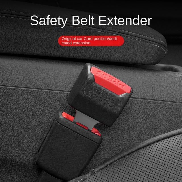 Extension de clip de ceinture de sécurité de voiture, paquet de 2