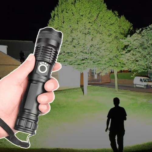 Najmocniejsza latarka Xhp50.2 o mocy 90000 lumenów