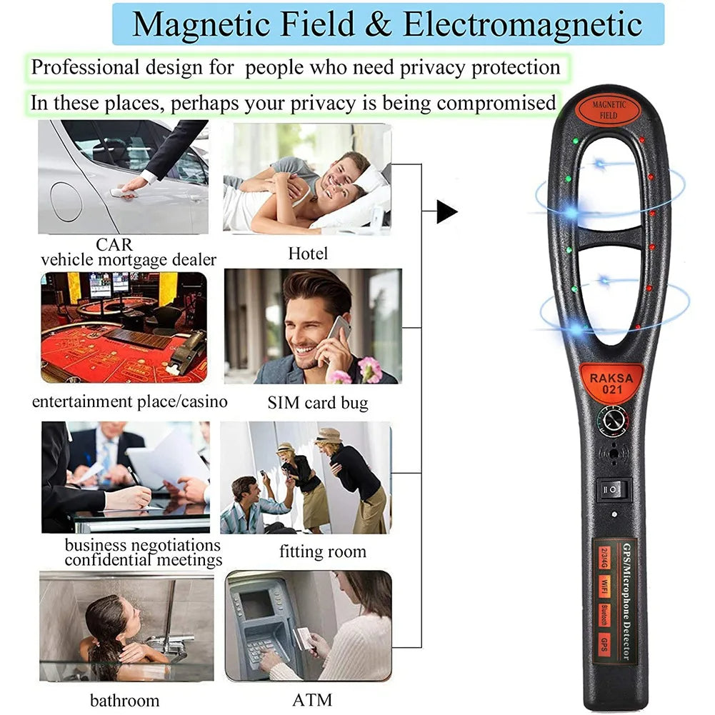 GPS tracker detector - the latest technology with free detection tube