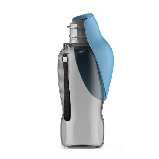 Bouteille d'eau de voyage pour chiens avec bol pliable anti-fuite, grande capacité 27,05 oz