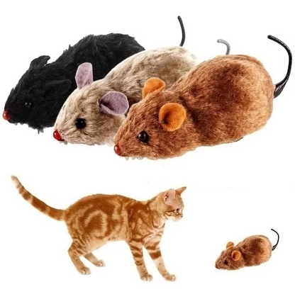 Souris jouet électrique pour chat – Souris de course interactive pour le plaisir de la chasse